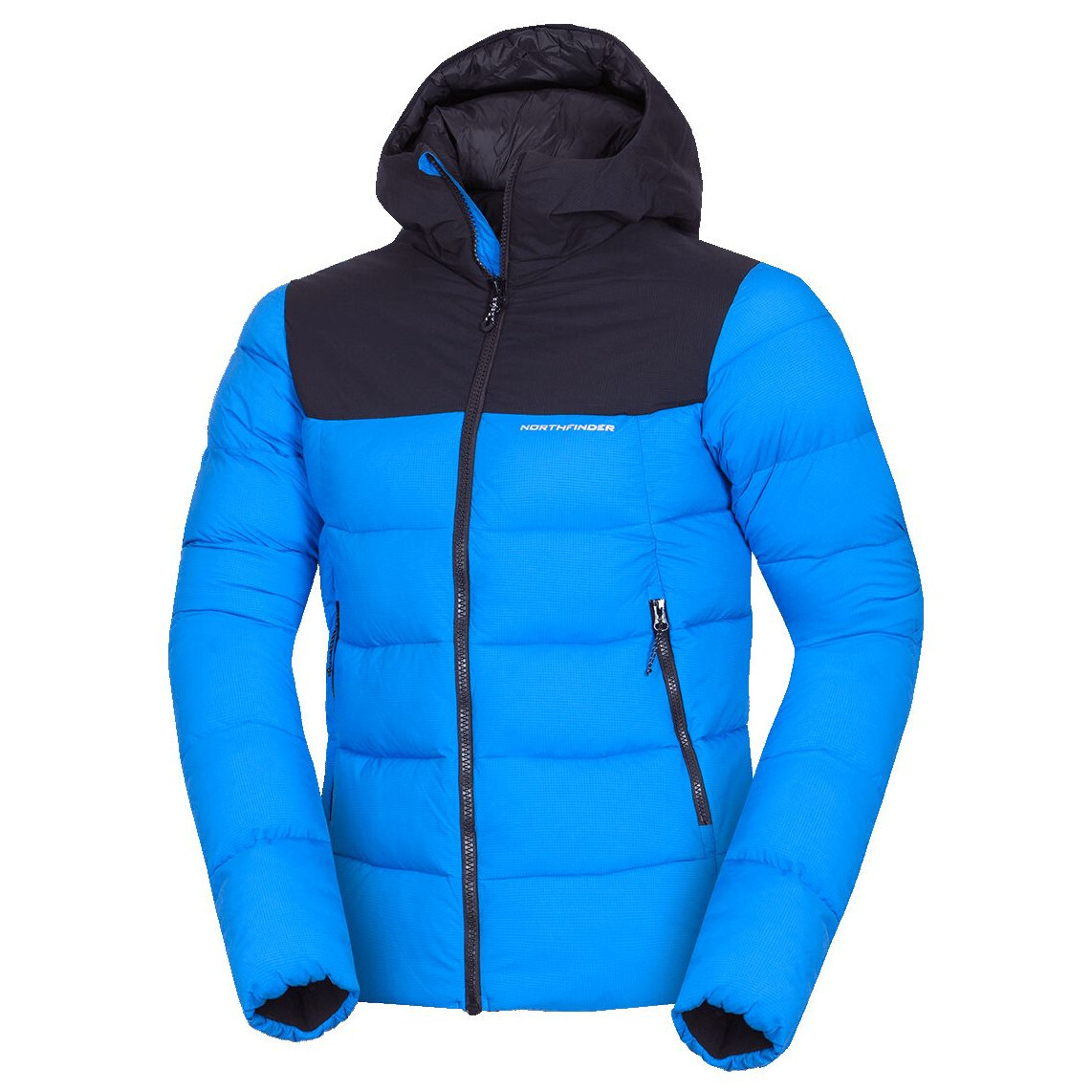 Pánská zimní bunda Northfinder Bronsilaw Velikost: L / Barva: modrá/černá