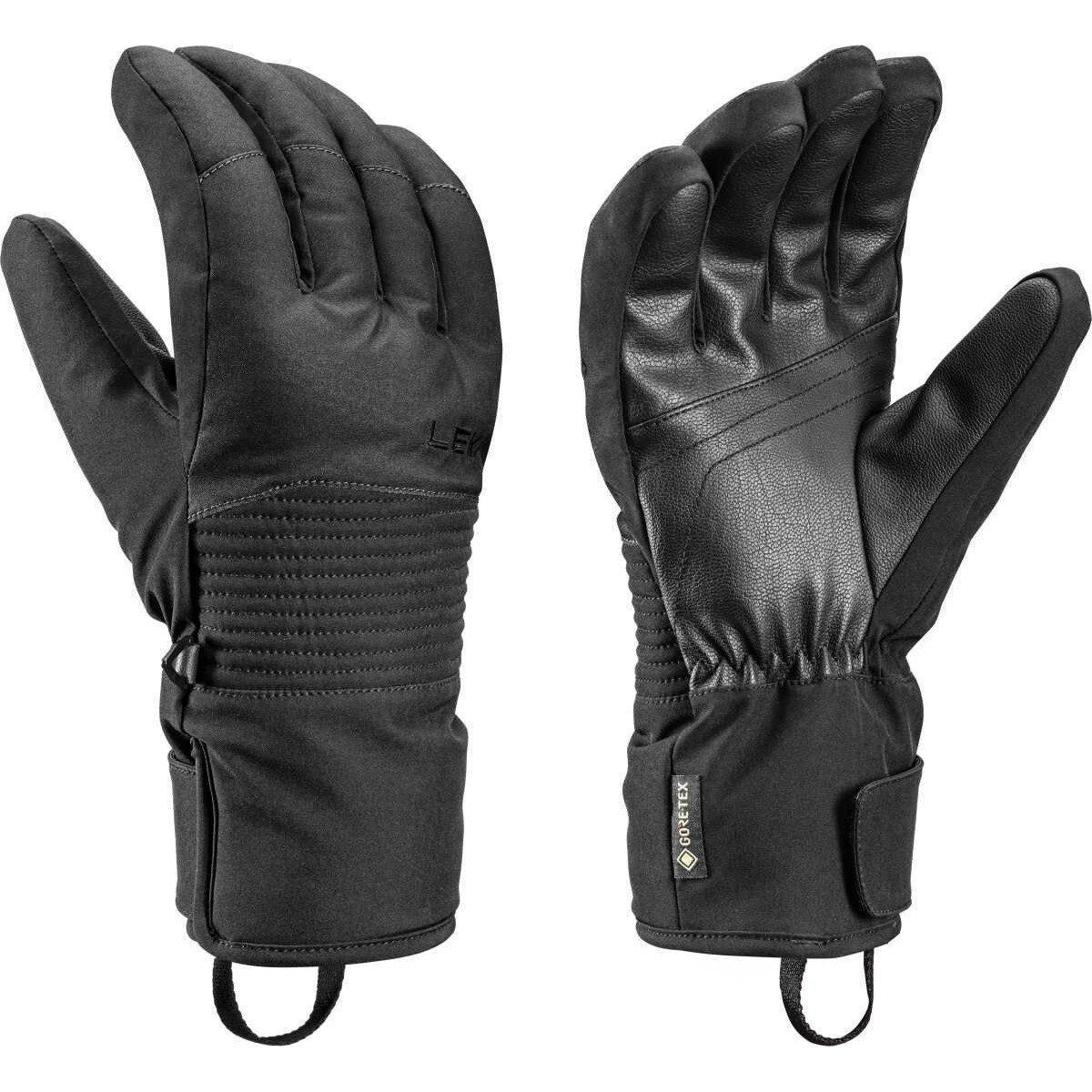 Lyžařské rukavice Leki Space Zero GTX Velikost rukavic: 8,5 / Barva: černá