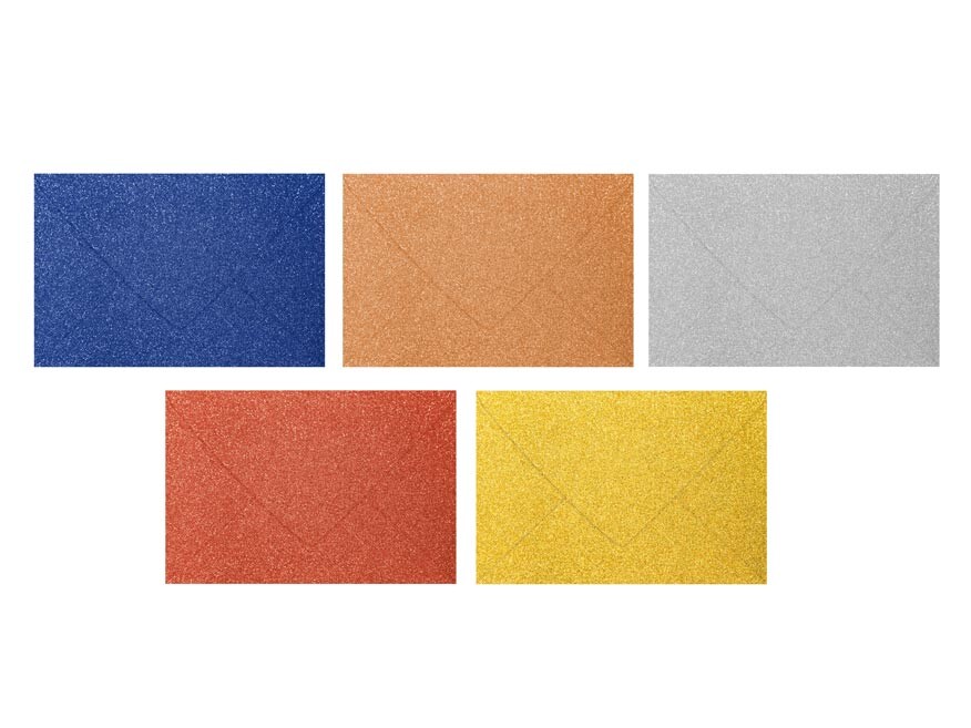 MFP 5550389 Dopisní obálka metallic 120g C5 162x229mm -  mix barev