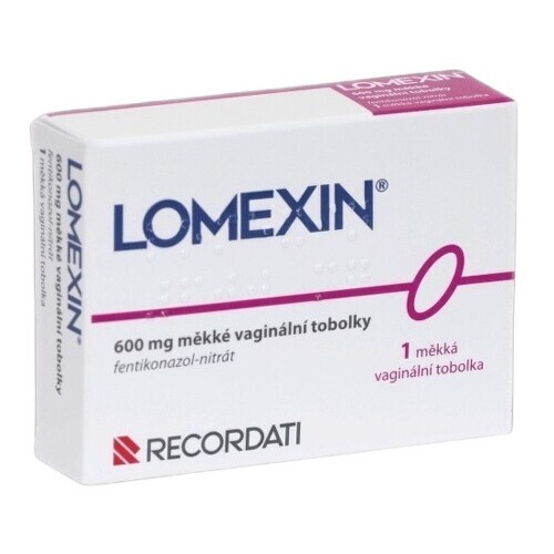 Lomexin 600mg vag.cps.mol.1
