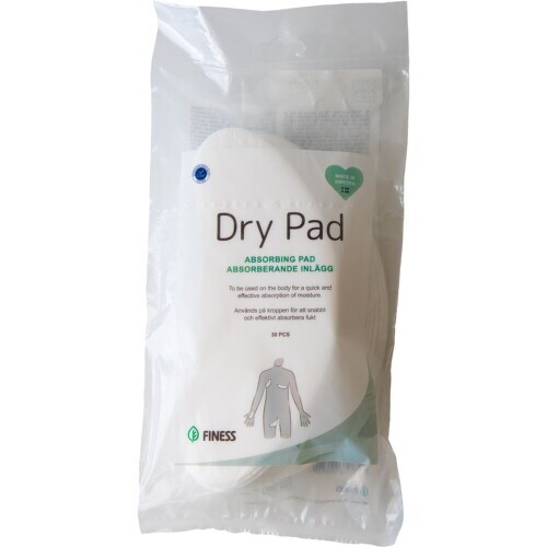 Finess Absorpční podložka do kožních záhybů bílá 19x8cm 30ks