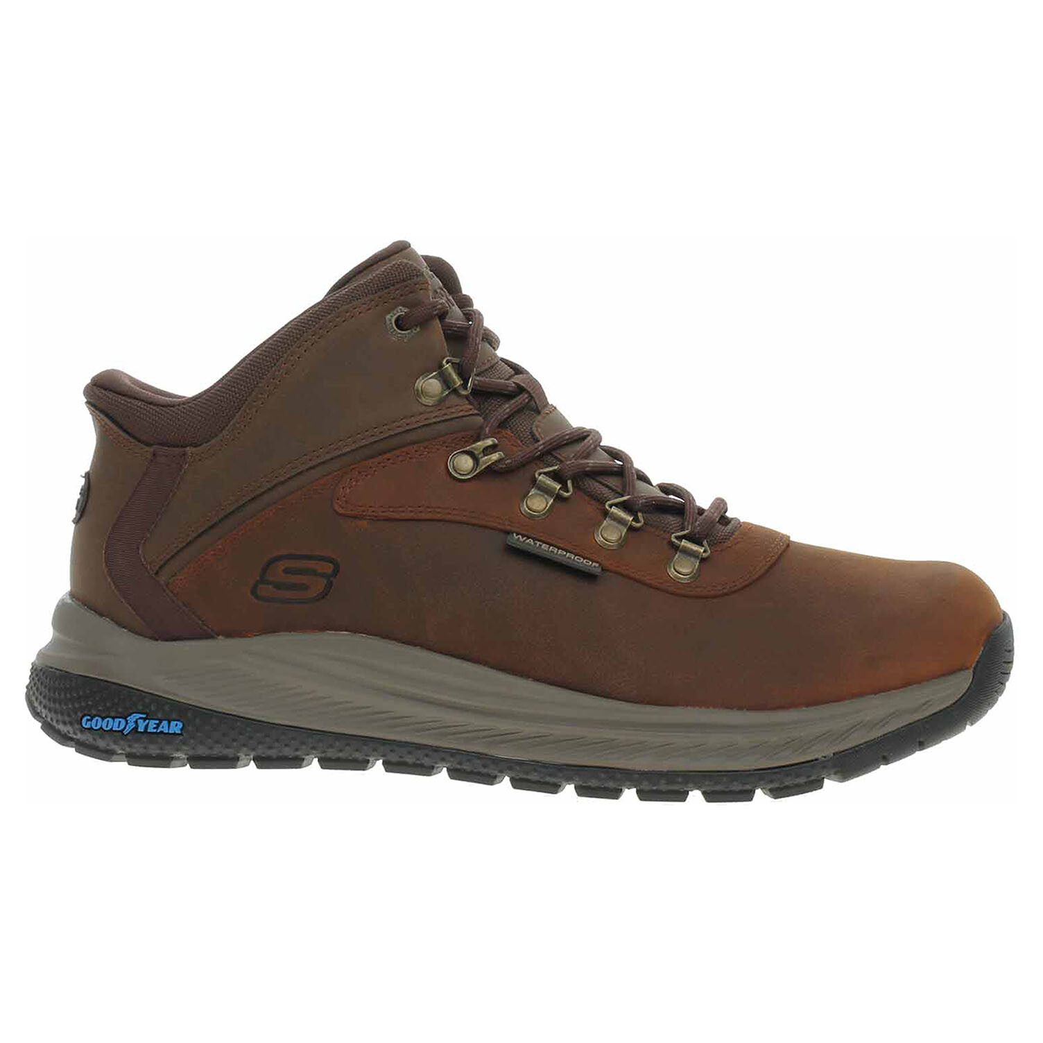 Ecco Skechers Slip-ins Waterproof Relaxed Fit: Meroe - Pikeman brown 24300725
