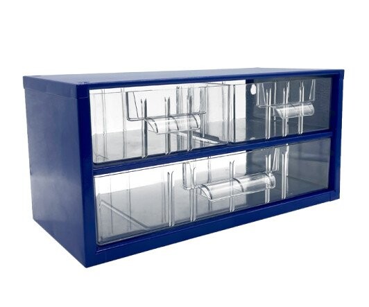 Závěsná skříňka Tokoz 03 2M+1L - modrá