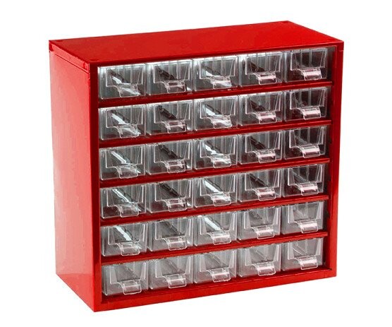 Závěsná skříňka Tokoz 06 30S - červená