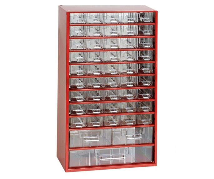 Závěsná skříňka Tokoz 12 45S+2M+1L - červená