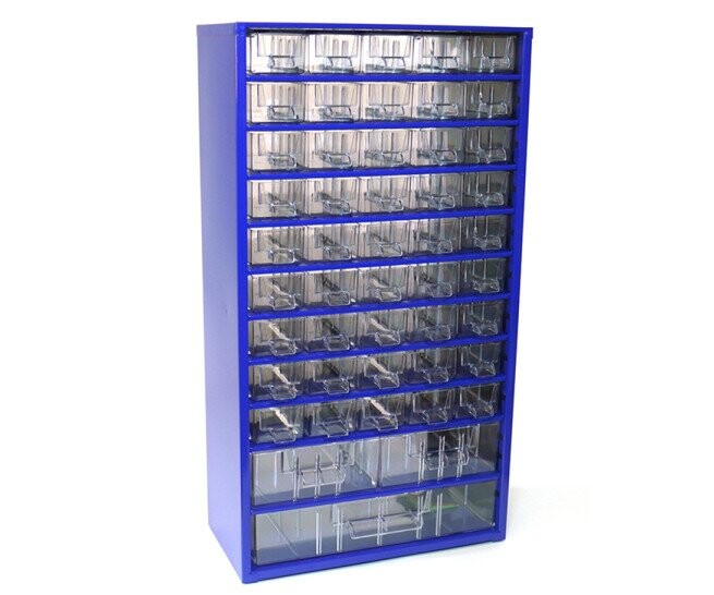 Závěsná skříňka Tokoz 12 45S+2M+1L - modrá