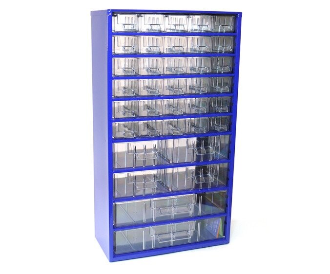 Závěsná skříňka Tokoz 12 30S+4M+2L - modrá