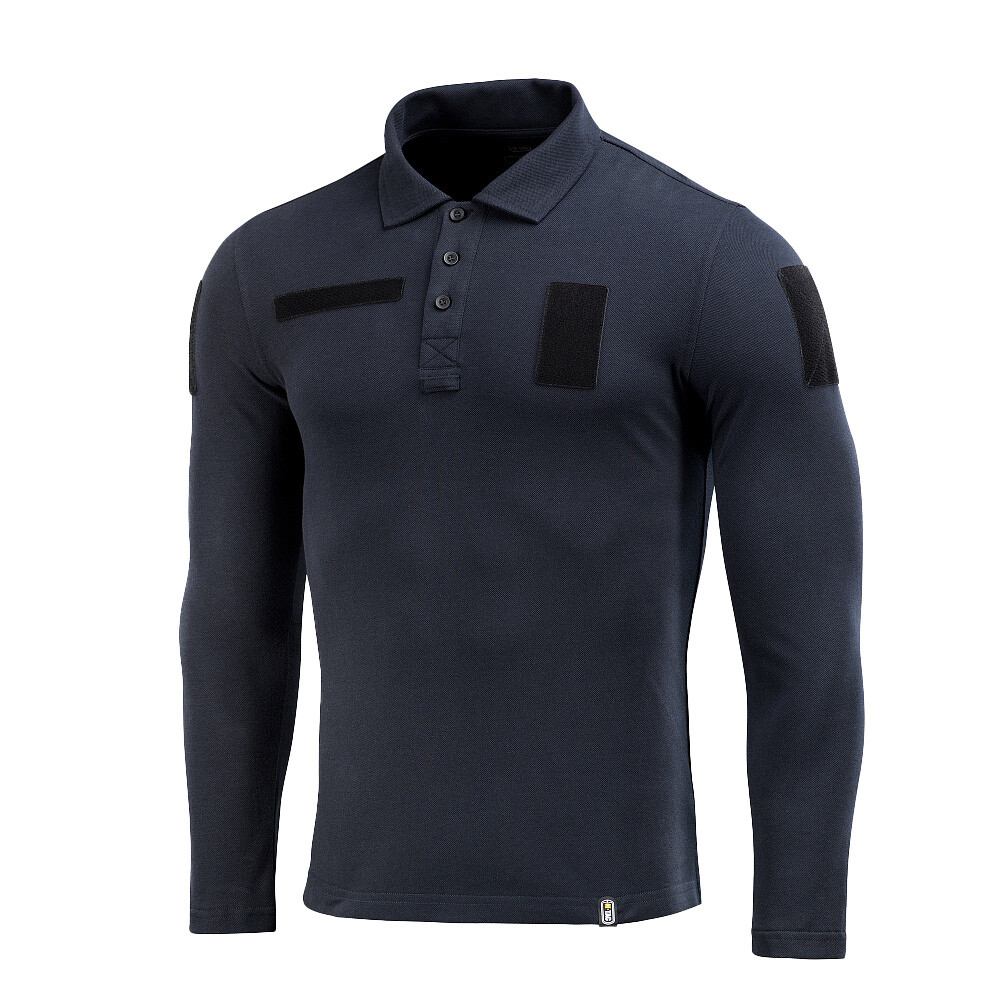 Taktická polokošile M-Tac Long Polo 65/35 - navy, M