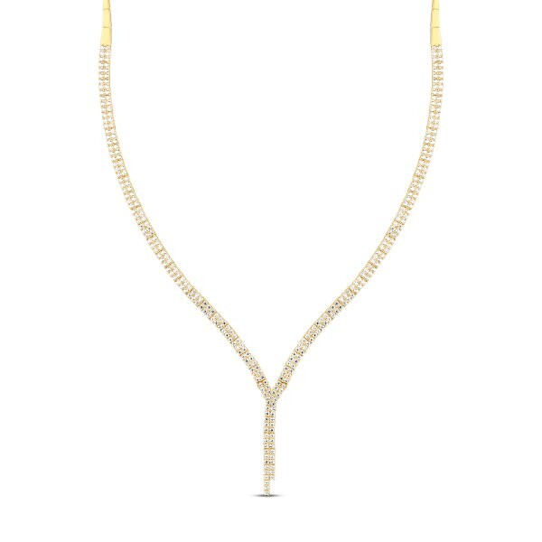 Náhrdelník se syntetickými kameny 276-227-6000 45-8.60g