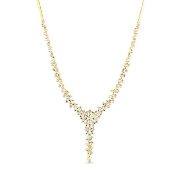 Náhrdelník se syntetickými kameny 276-227-1600 45-10.45g