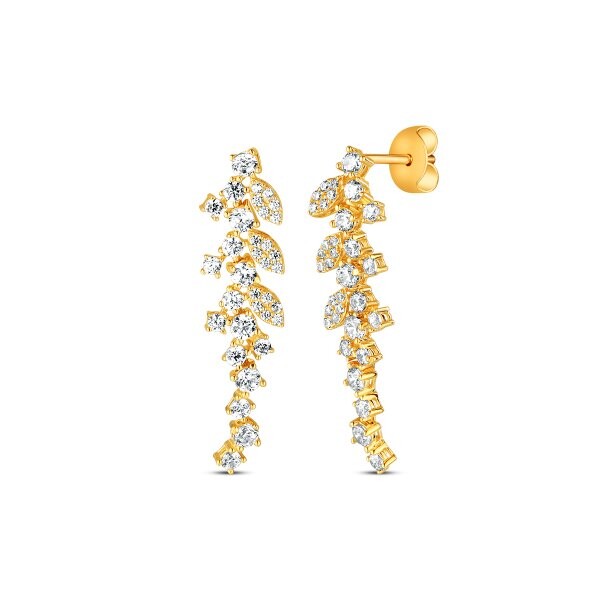 Náušnice se syntetickými kameny 236-227-690000 3.80g