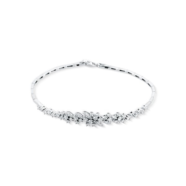 Náramek se syntetickými kameny 366-227-2300 19-5.65g