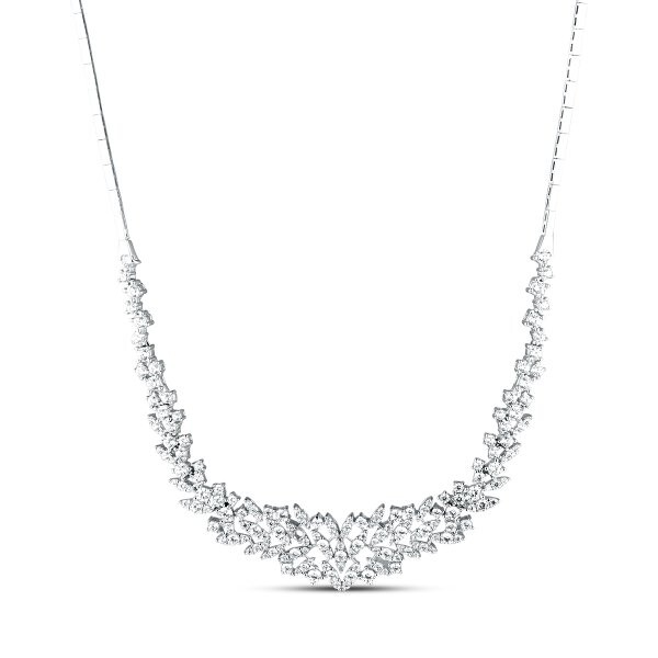 Náhrdelník se syntetickými kameny 376-227-2300 45-12.15g