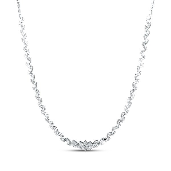 Náhrdelník se syntetickými kameny 376-227-1560 45-10.50g