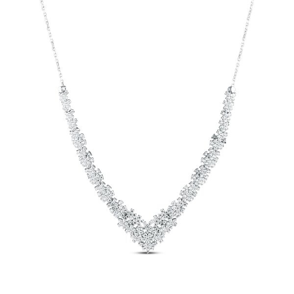 Náhrdelník se syntetickými kameny 376-227-640000 5.75g