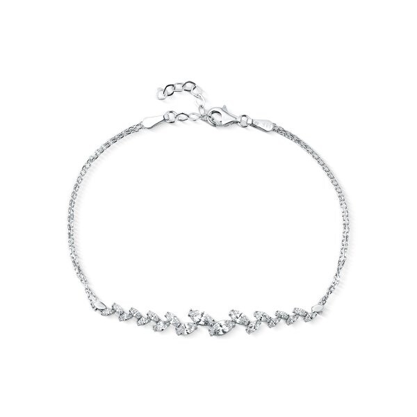 Náramek se syntetickými kameny 366-227-880000 3.40g