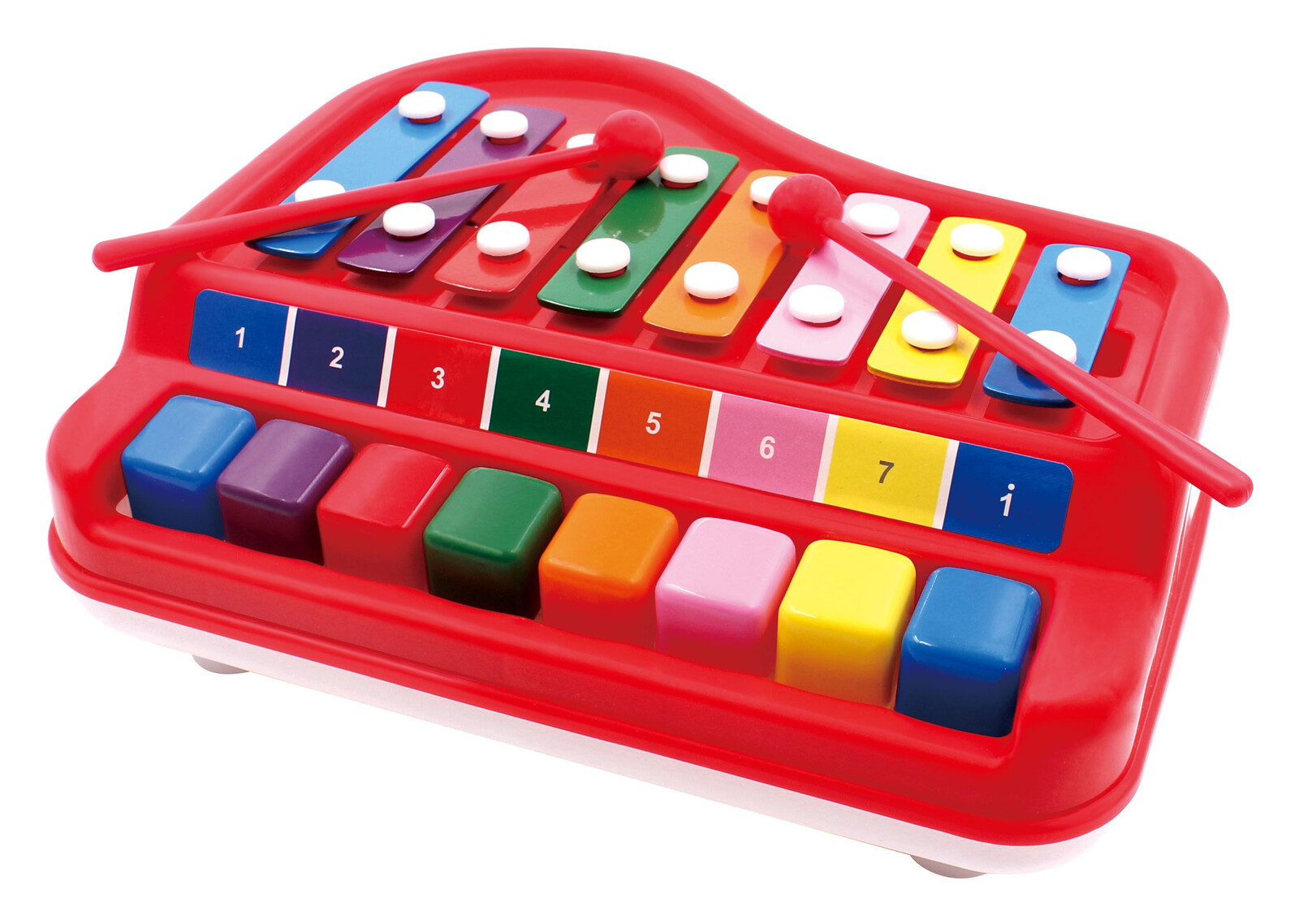 Xylofon piano 2v1 24cm