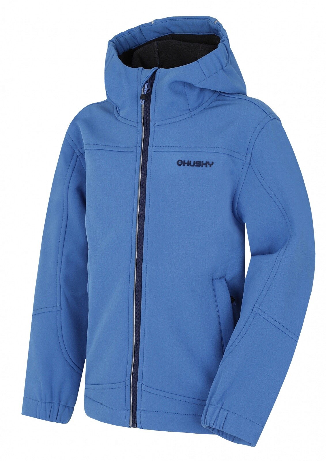 Husky Dětská softshell bunda Simbo K light blue Velikost: 128