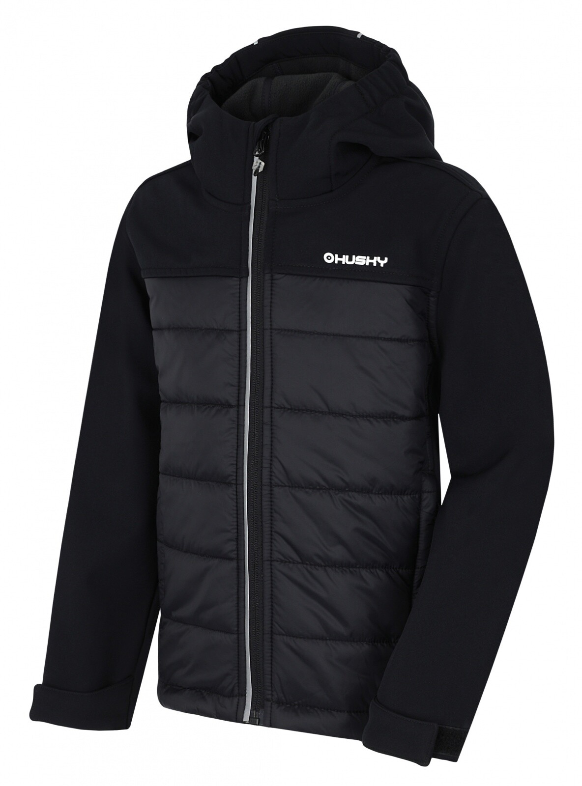 Husky Dětská softshell plněná bunda Swany K black Velikost: 128