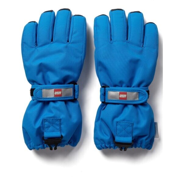 LEGO® kidswear LWATLIN 700 Dětské lyžařské rukavice, modrá, velikost
