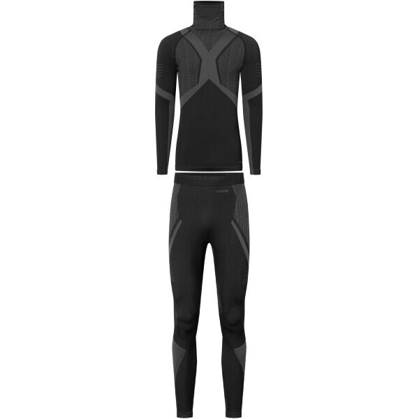 Viking FUSION MAN SET Pánský termo set, černá, velikost