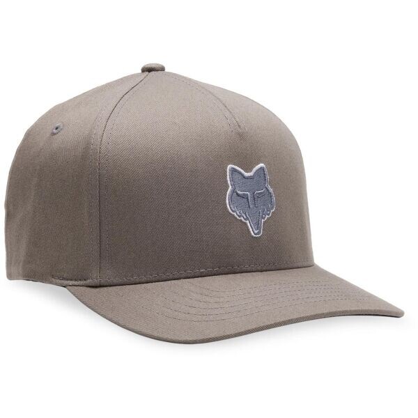 Fox HEAD FLEXFIT HAT Pánská kšiltovka, šedá, velikost