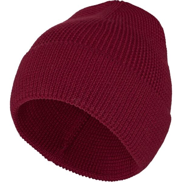Klimatex WOOLY Čepice, vínová, velikost