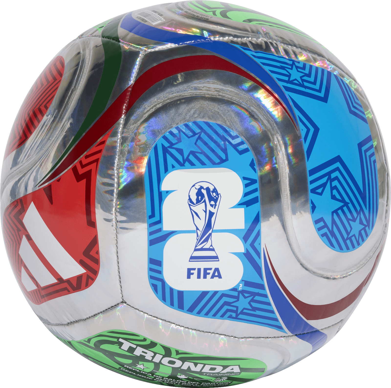 Míč adidas World Cup 26 Trionda Foil Training Ball