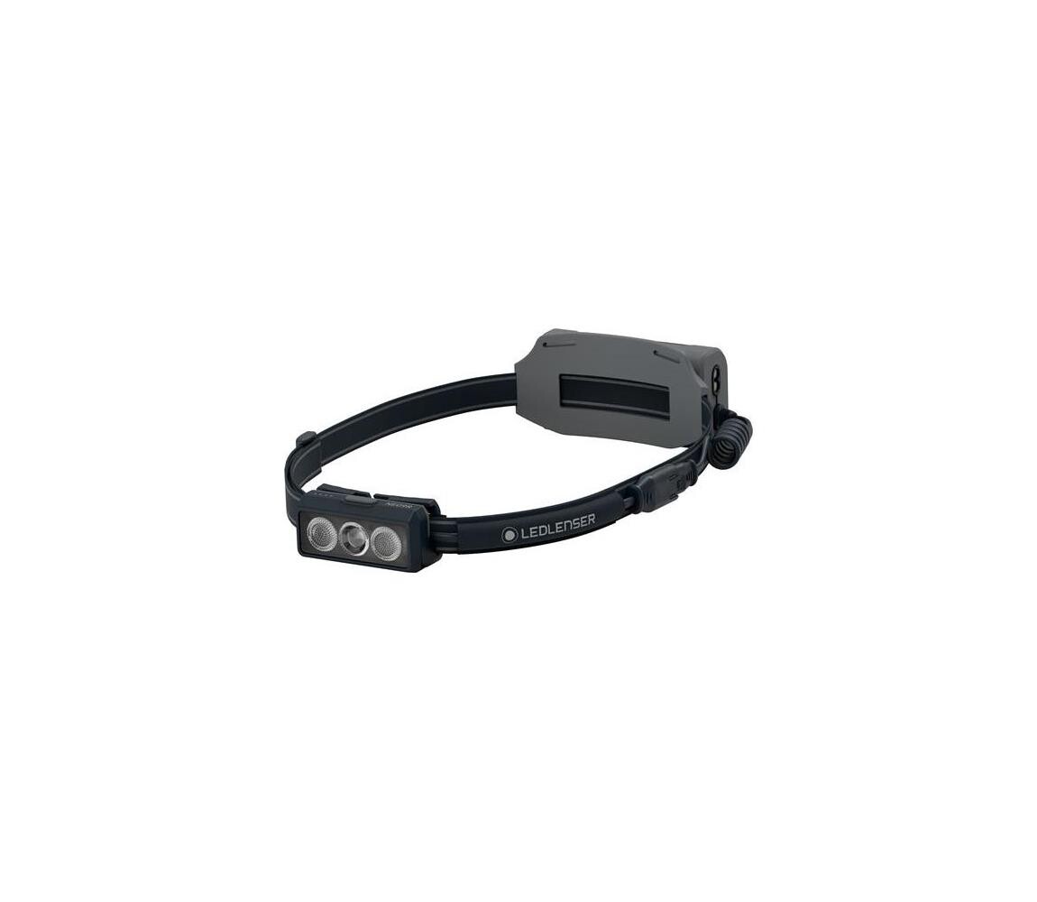 Ledlenser NEO9R-LED Stm. nab. čelovka LED/5000 mAh IP54 1200 lm 120 h černá/šedá 502324