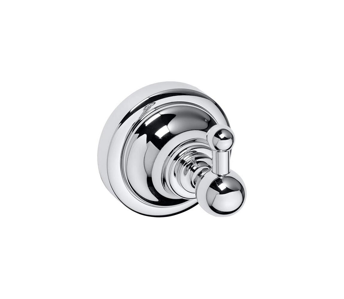 BEMETA Háček 6,5x6,5 cm stříbrná 144306012