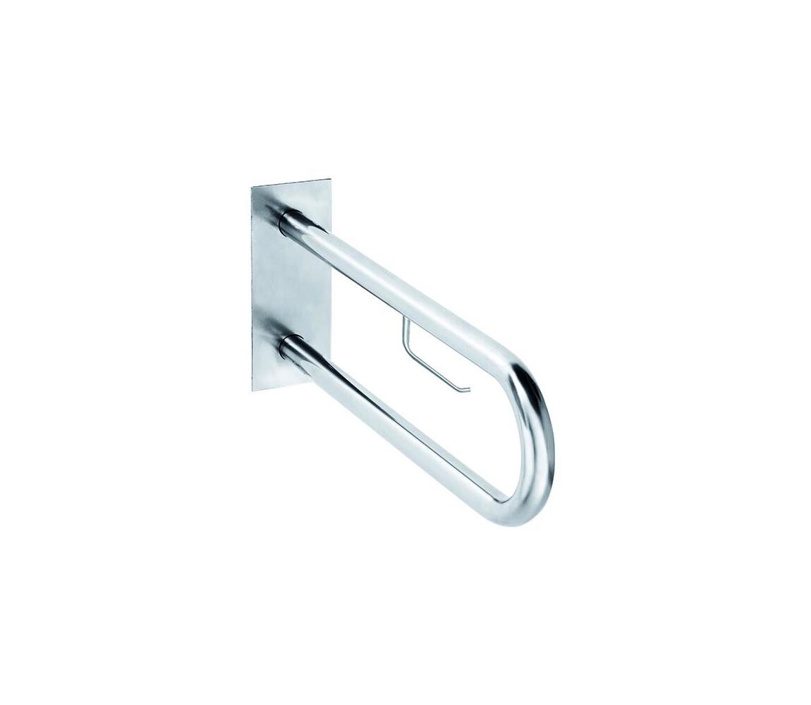 BEMETA Podpěrné madlo 10x25 cm nerez/stříbrná 301807272