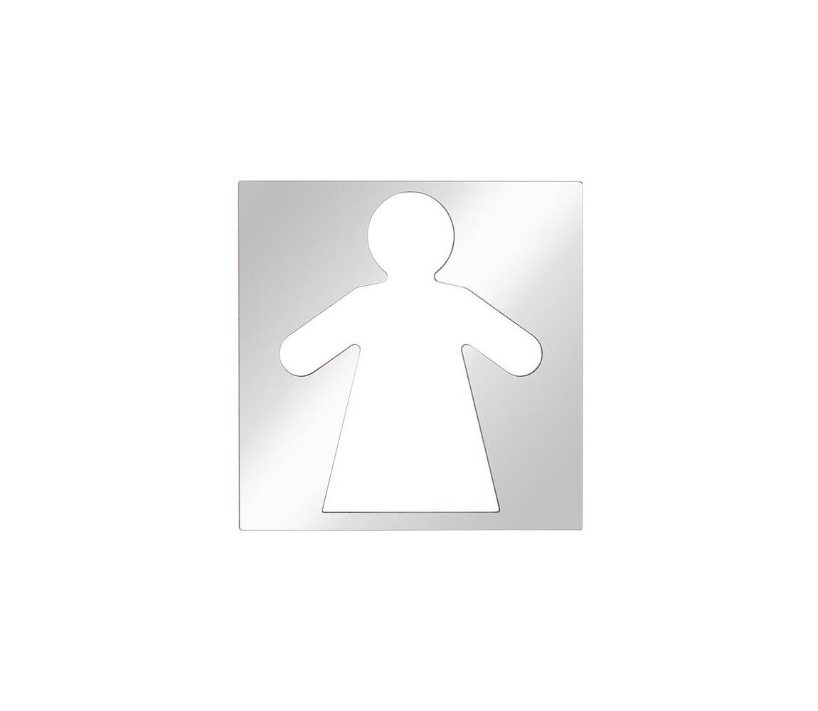 BEMETA Ikona Ženy 12x12 cm nerez/stříbrná 111022042