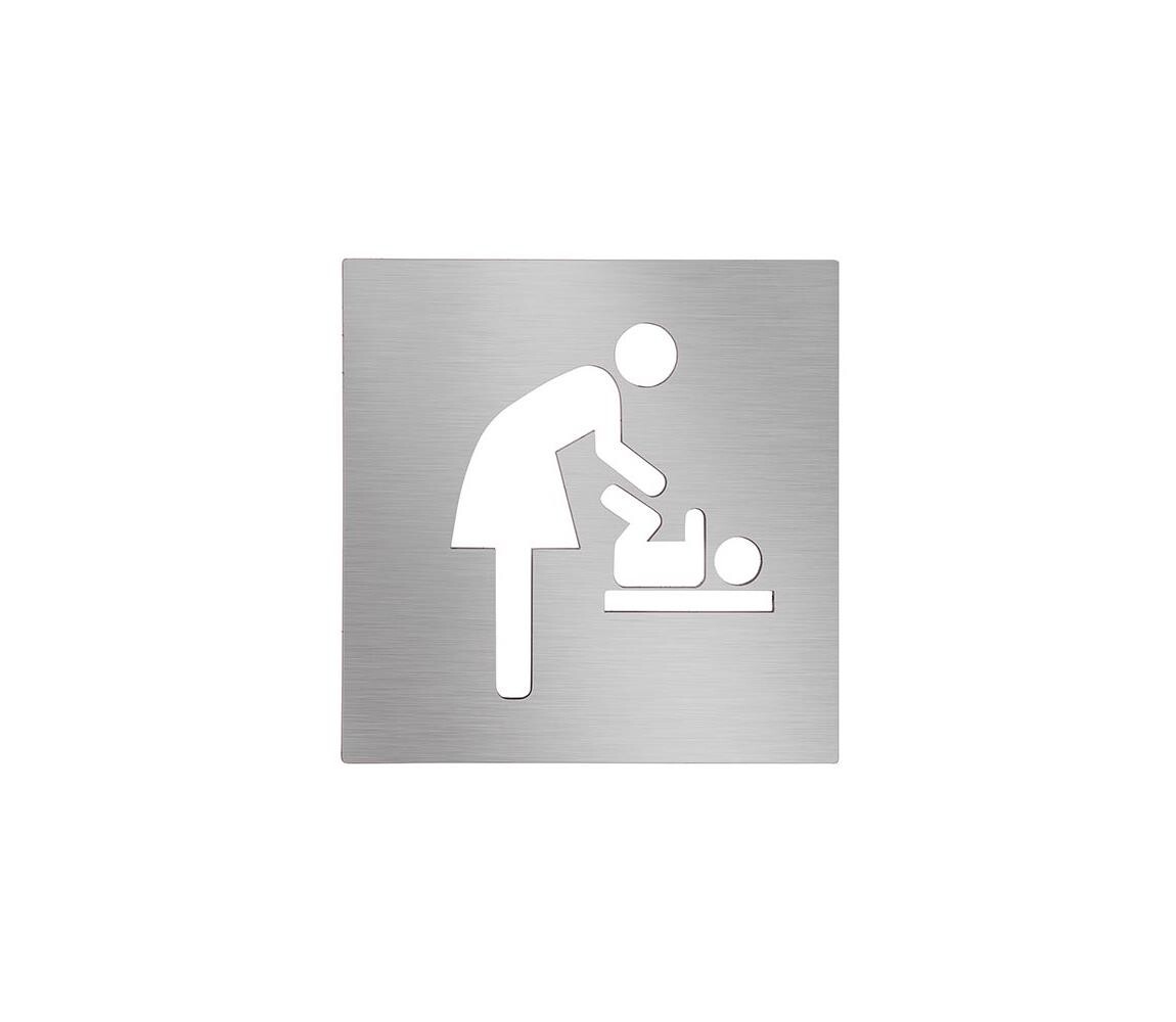 BEMETA Ikona Přebalovna 12x12 cm nerez/stříbrná 111022065