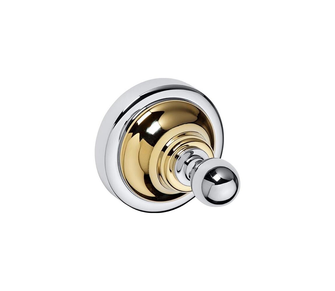 BEMETA Háček 6,5x6,5 cm stříbrná/zlatá 144206138