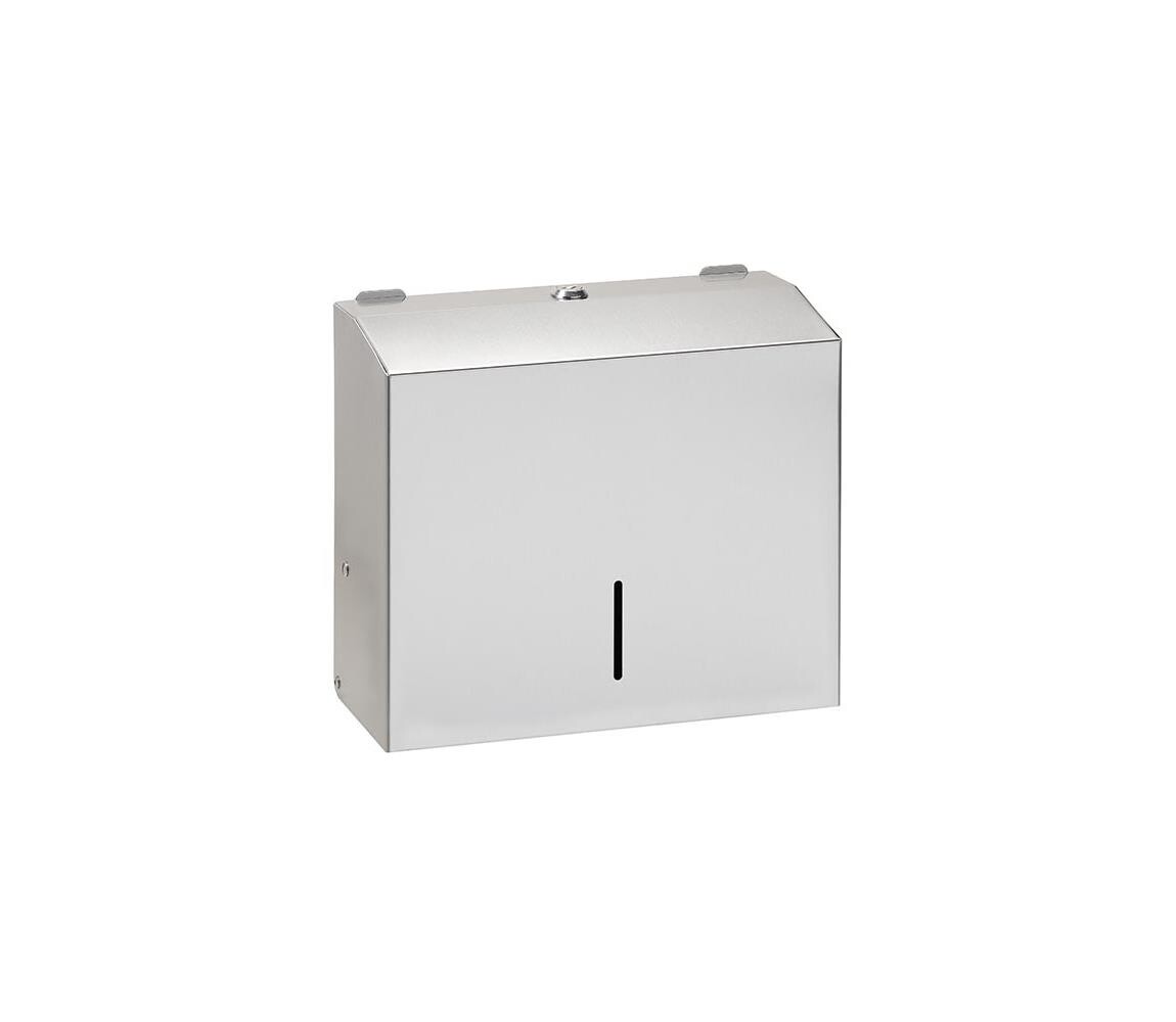 BEMETA Zásobník ručníků 28x24,5 cm nerez/stříbrná 113103035