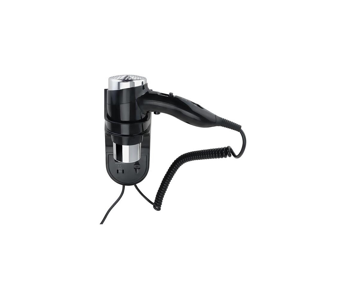 BEMETA Fén s držákem 11x24 cm stříbrná/černá 945533158