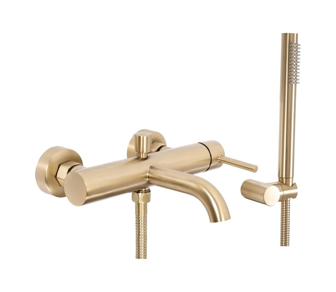 REA-B8010 - Vanová sada LUNGO broušená zlatá REA-B8010