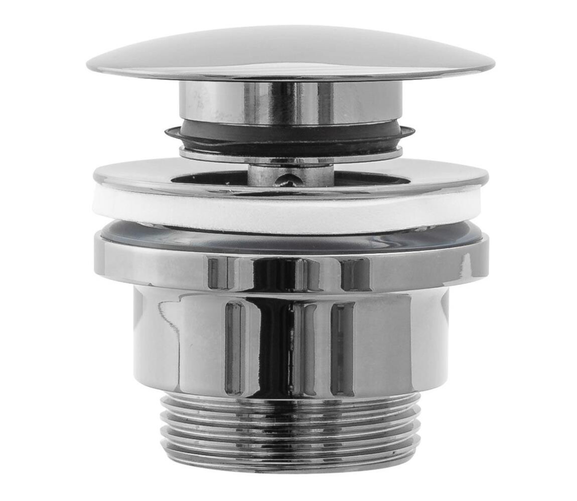 REA-A5217 - Umyvadlová výpusť CLICK-CLACK pr. 6,4 cm lesklý chrom REA-A5217