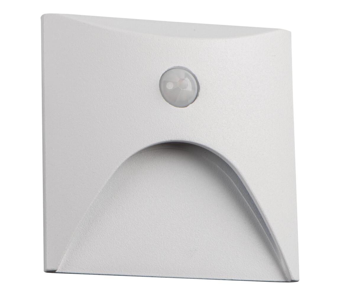 39141 - LED Schod. svítidlo se senz. EXIN 2,5W/230V 4000K IP65 bílá hr. 39141