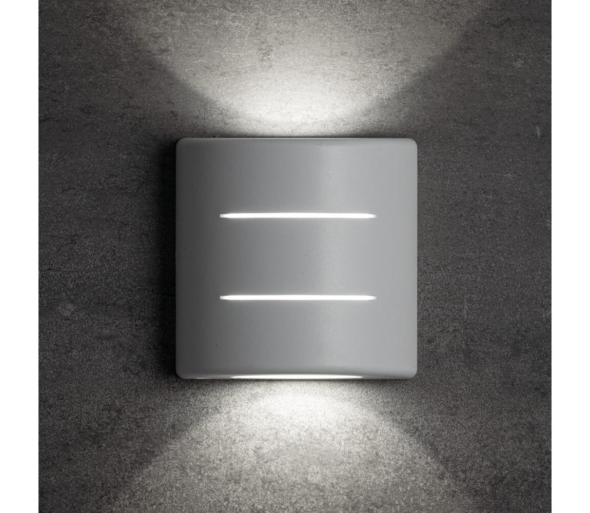 39183 - LED Venkovní nástěnné svítidlo REFAZI LED/6W/230V IP54 bílá 39183