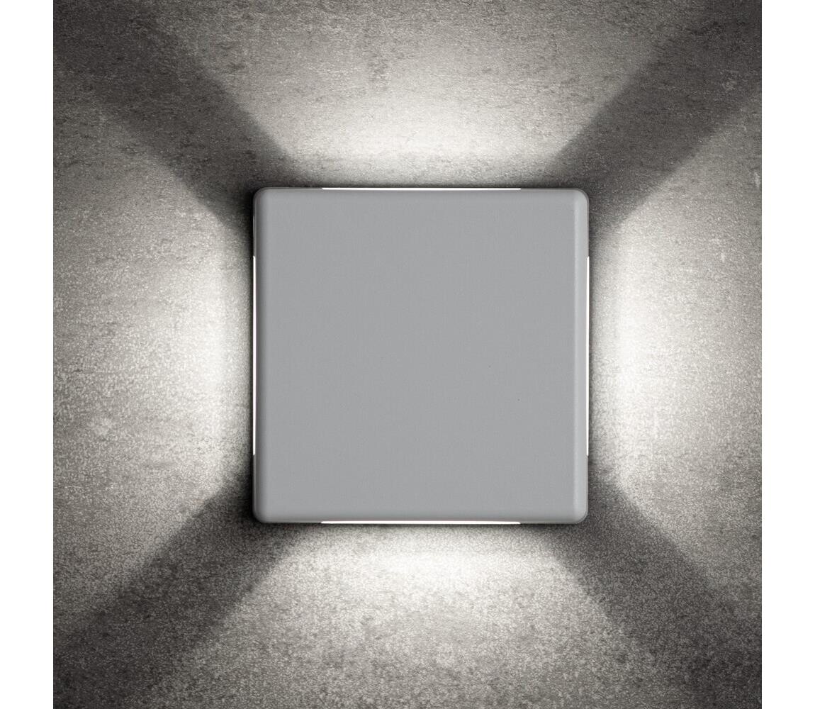 39180 - LED Venkovní nástěnné svítidlo REFAZI LED/6W/230V IP54 bílá 39180