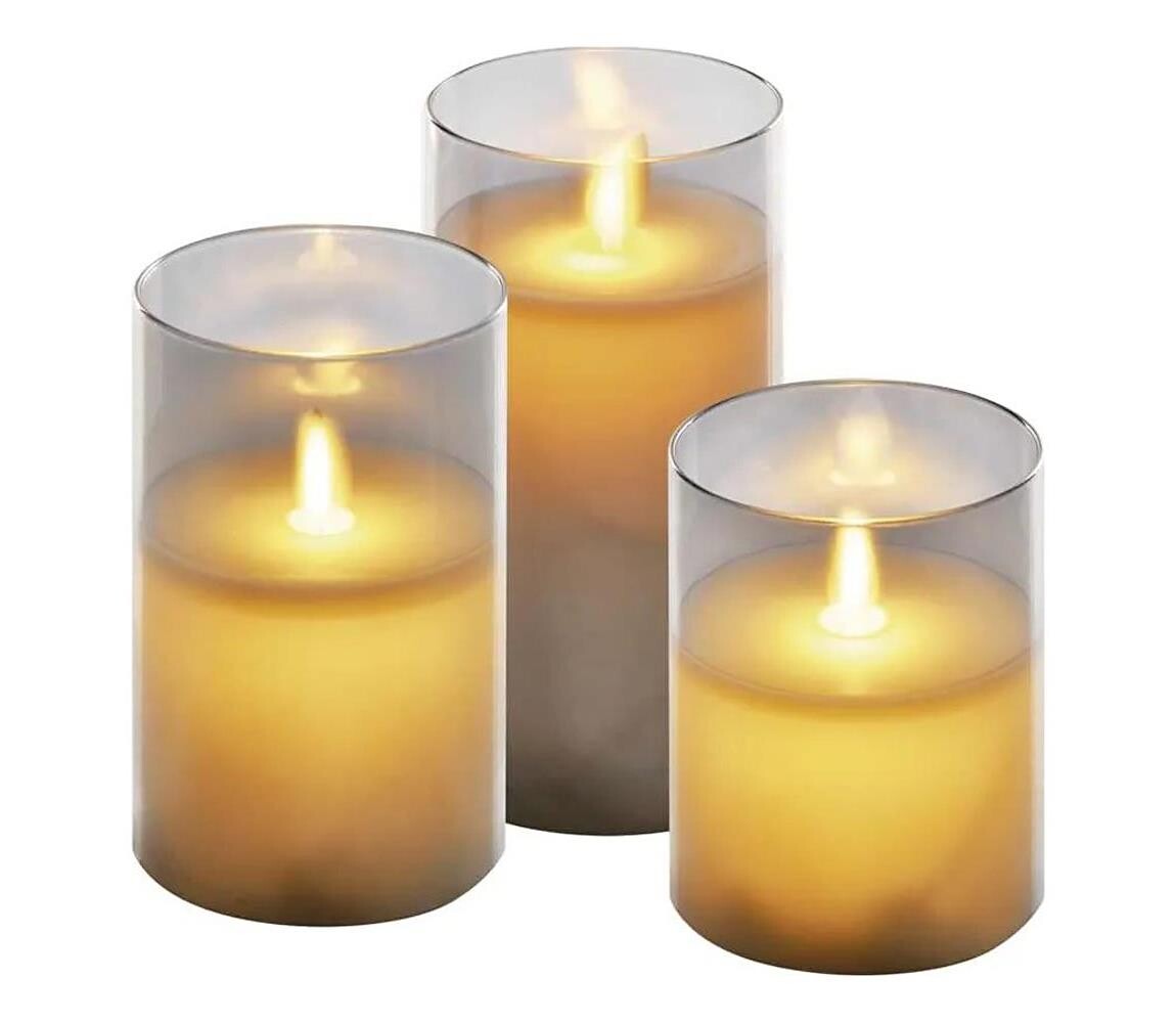 SADA 3x LED Svíčka LED/6xAA DCCW05