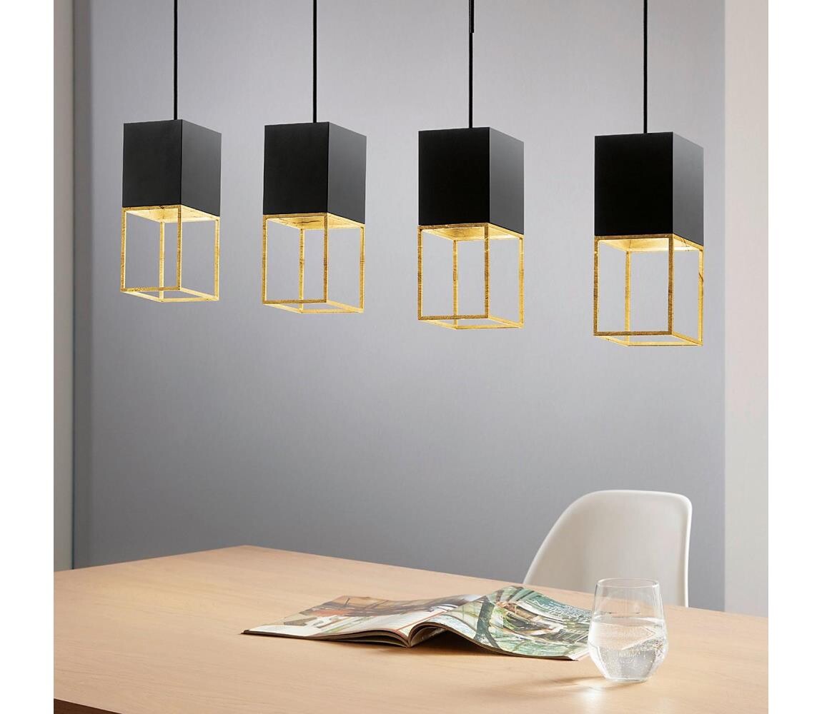 Eglo 97734 - LED Lustr na lanku MONTEBALDO 4xGU10/5W/230V 97734