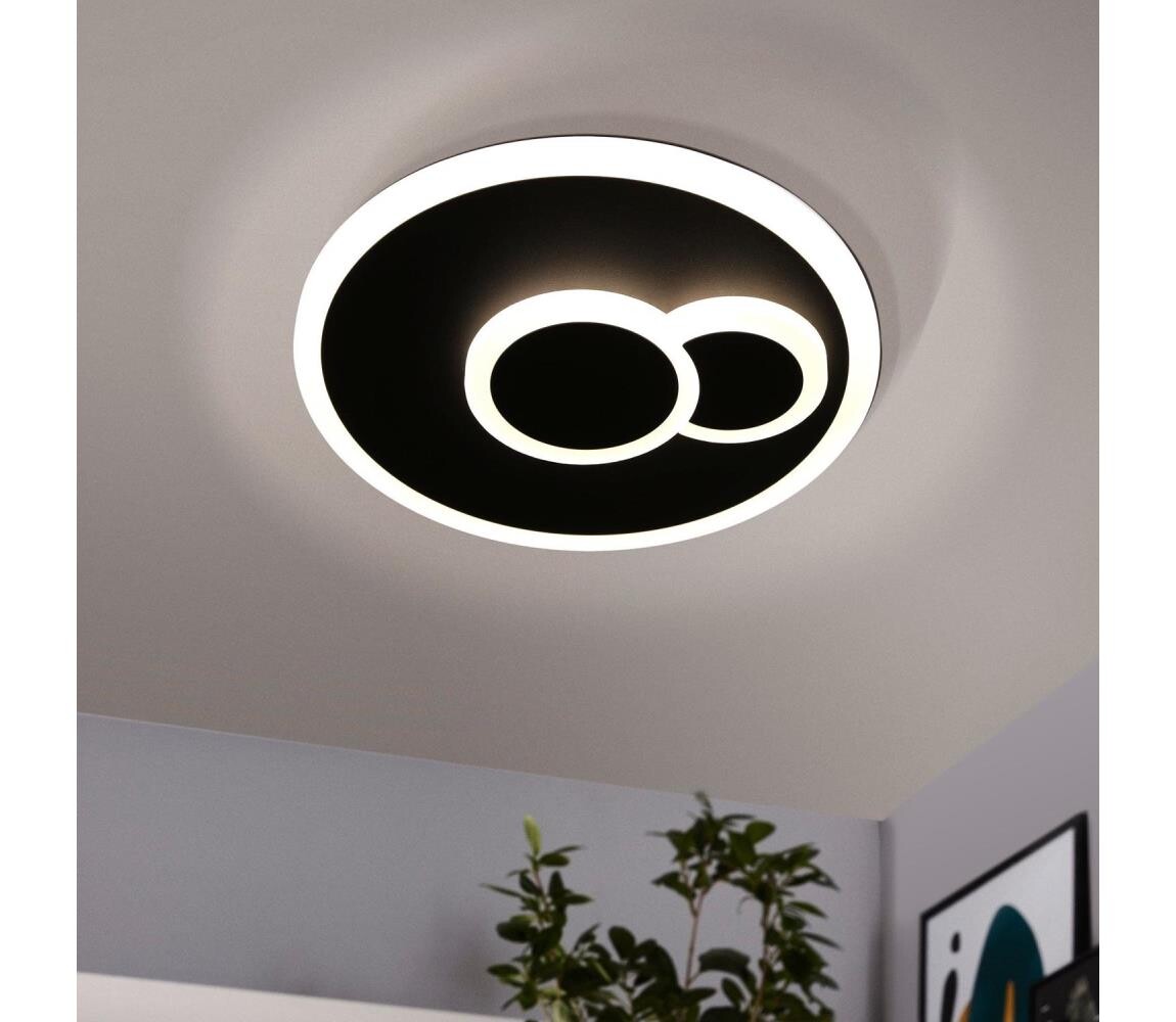 Eglo 30659 - LED Stropní svítidlo CADEGAL LED/7,8W/230V pr. 20 cm černá 30659