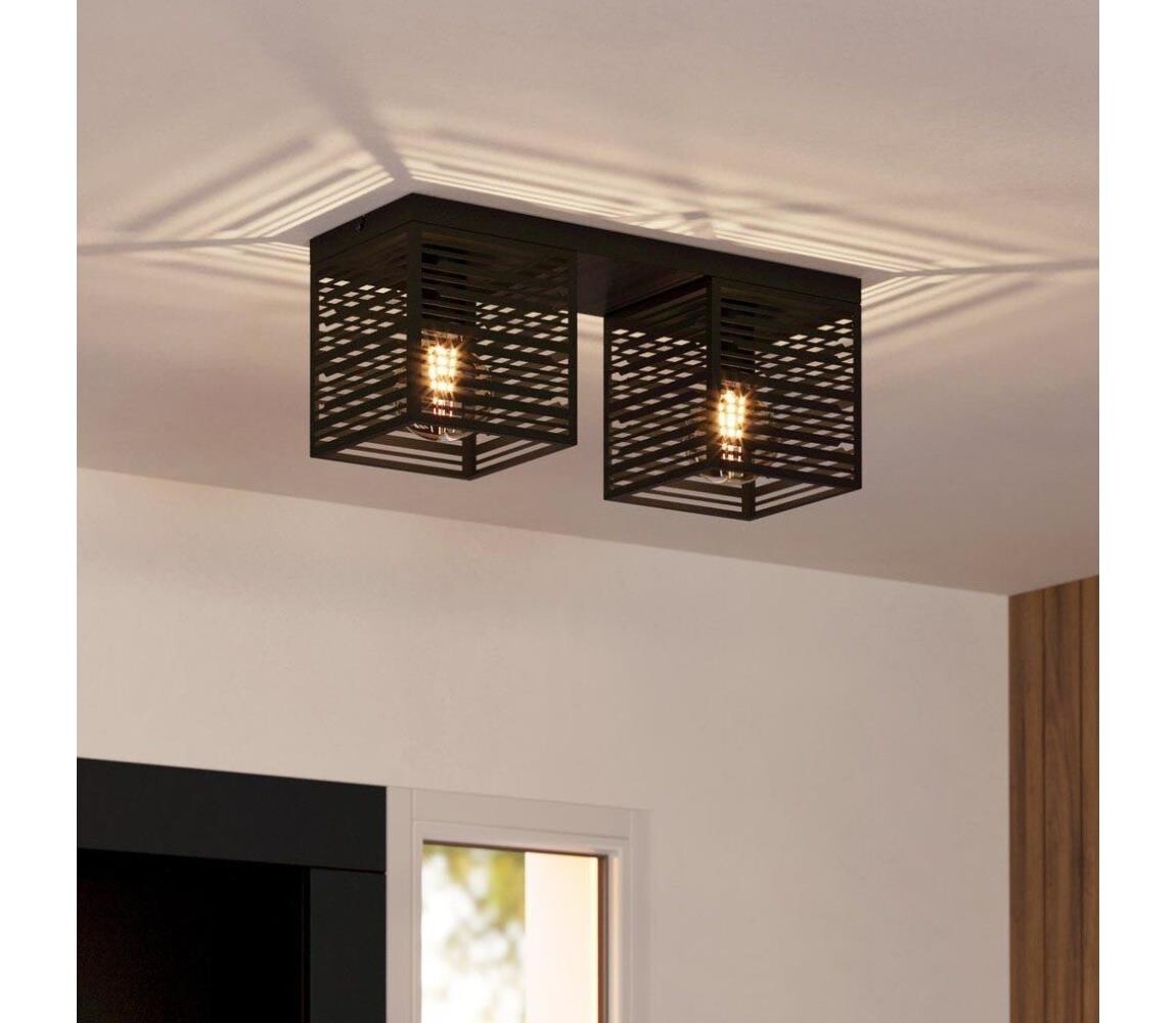 Eglo 900356 - Stropní svítidlo PIEDRITAS 2xE27/40W/230V 900356