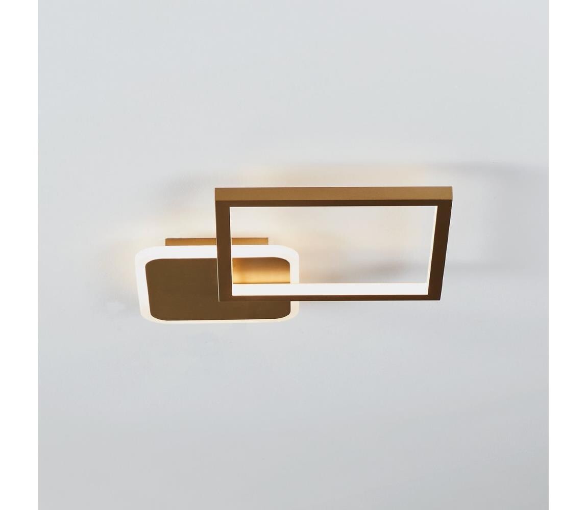 Eglo 900424 - LED Stmívatelné stropní svítidlo GAFARES LED/15W/230V zlatá + DO 900424