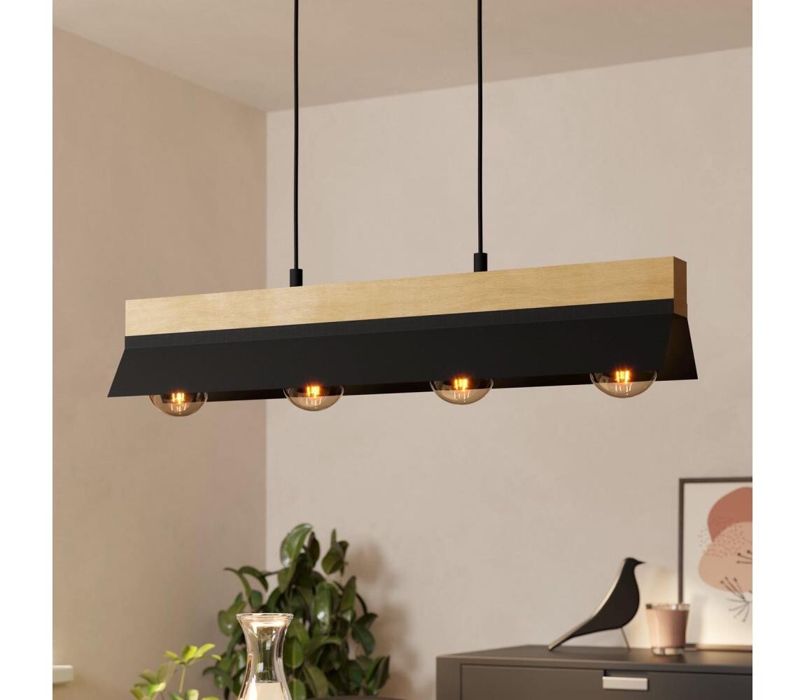 Eglo 900444 - Lustr na lanku TARRAFO 4xE27/40W/230V 900444