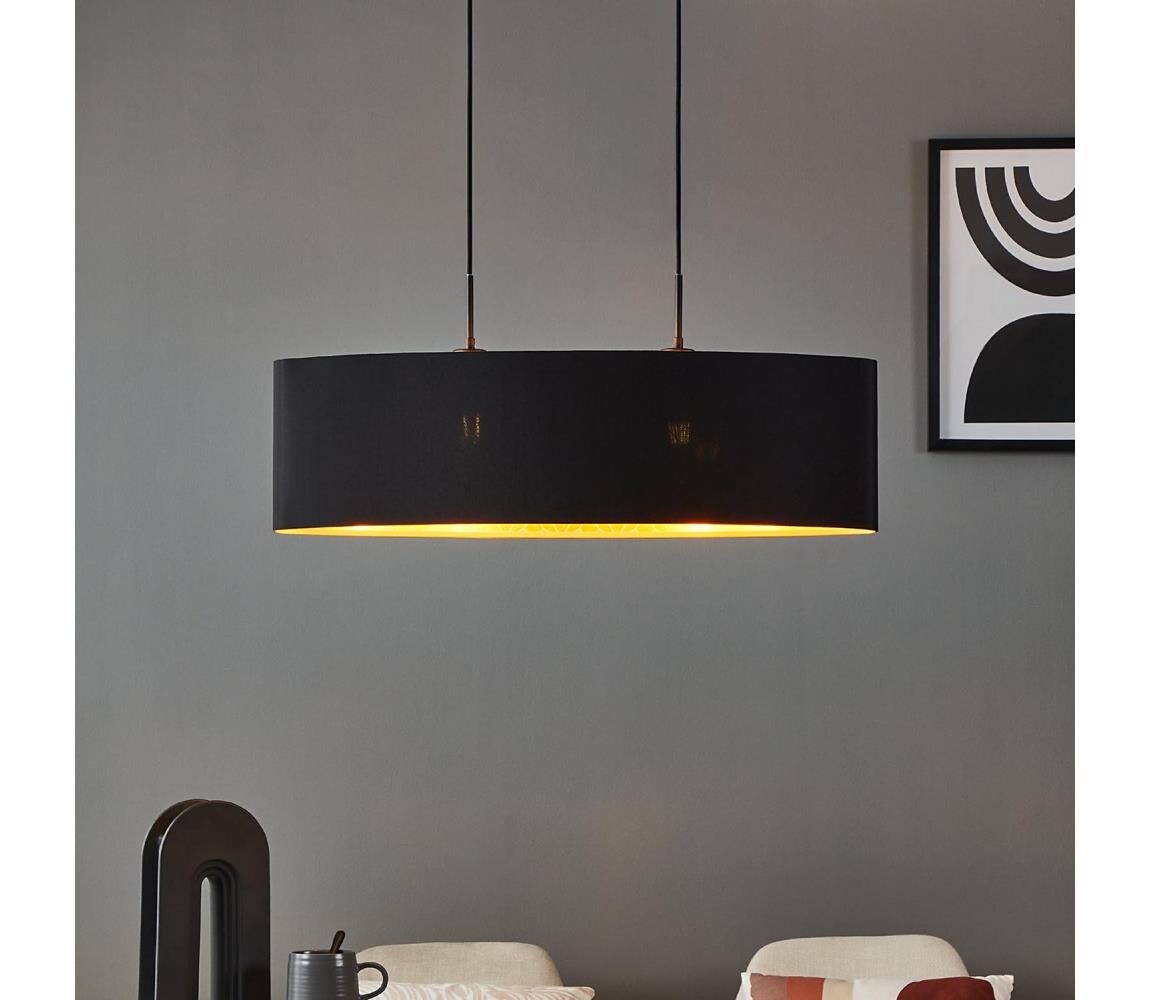 Eglo 900147 - Lustr na lanku ZARAGOZA 2xE27/40W/230V 900147