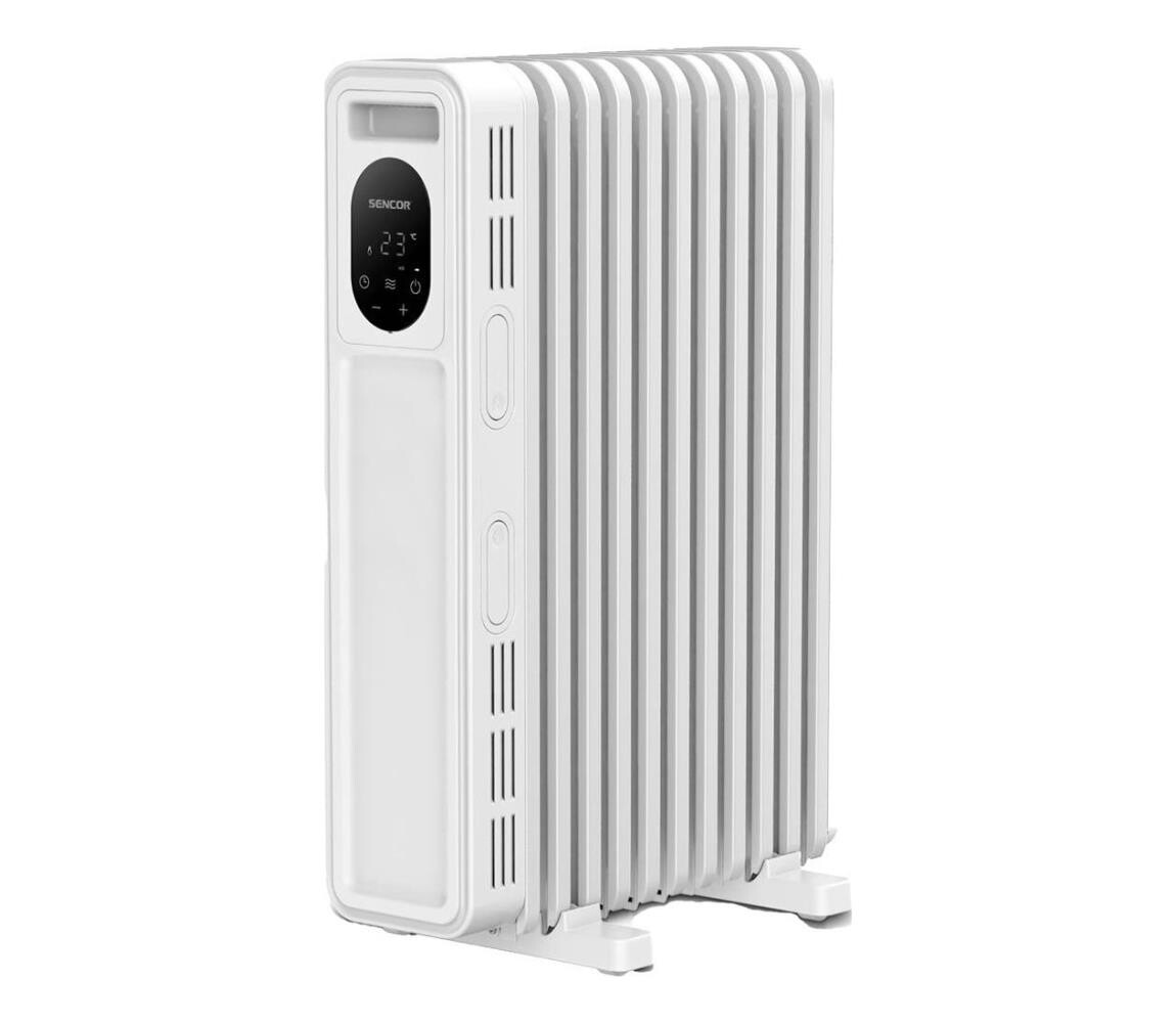Sencor - Olejový ohřívač s 11 žebry 1000/2300W/230V bílá + DO 41020968