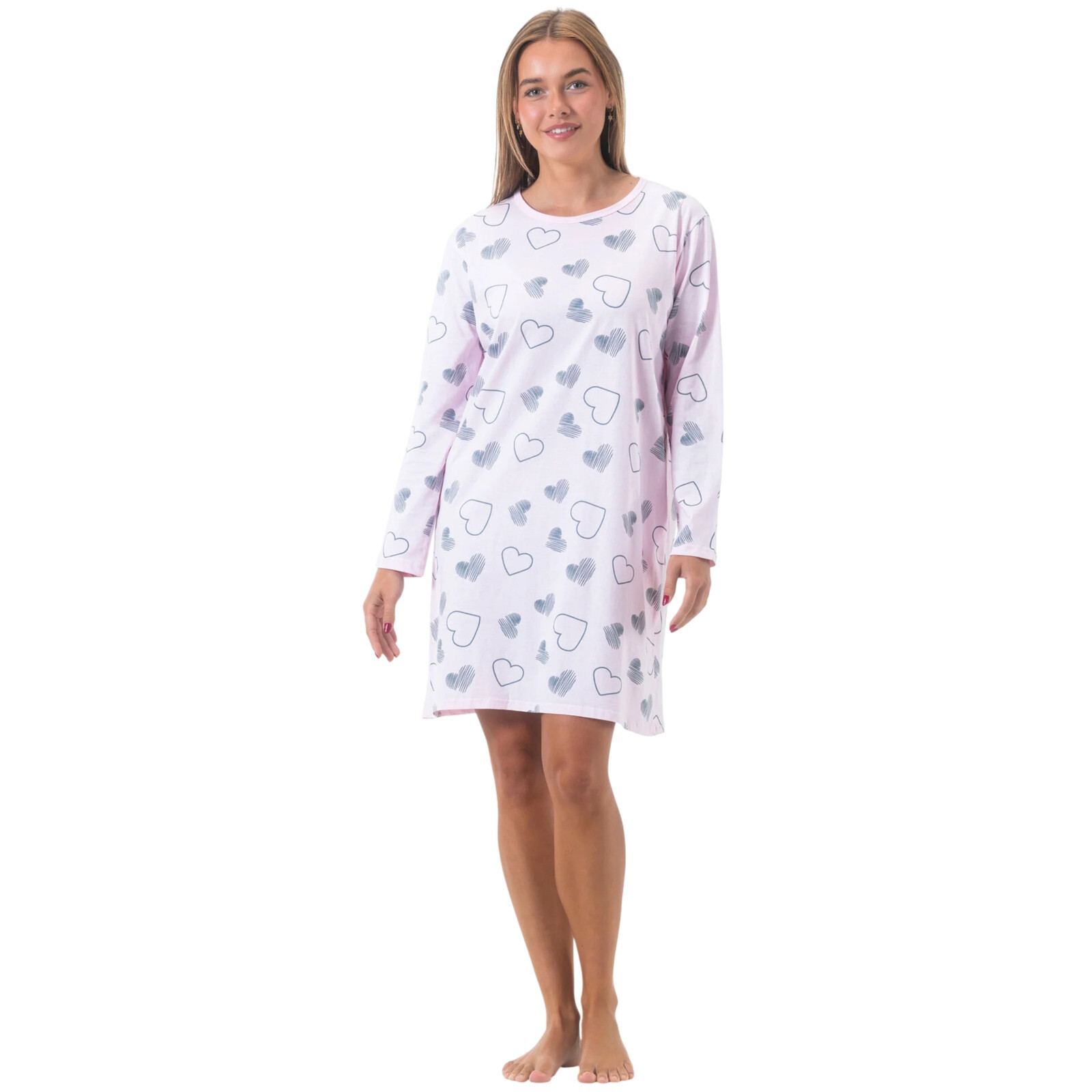 Dámská noční košile Gaubert vícebarevná (GB-6802) XL